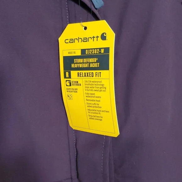Carhartt Women's Maroon Jacket - Picture 4 of 13